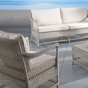 Poltrona Camille Rattan Sintetico