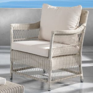 Poltrona Camille Rattan Sintetico
