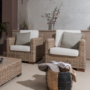 Poltrona Cayman Rattan Naturale