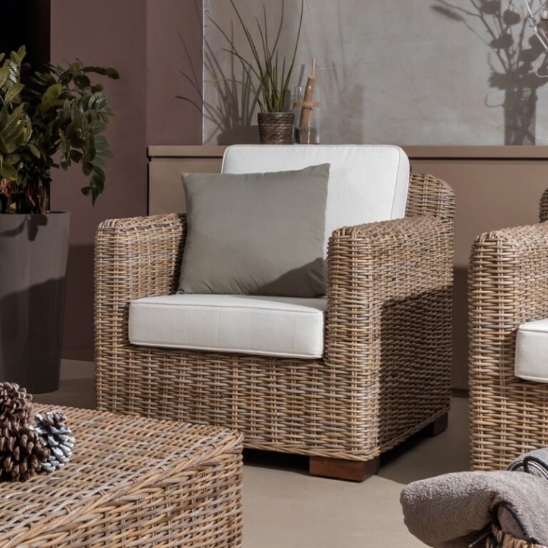Poltrona Cayman Rattan Naturale