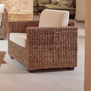 Poltrona Small Box Rattan Naturale