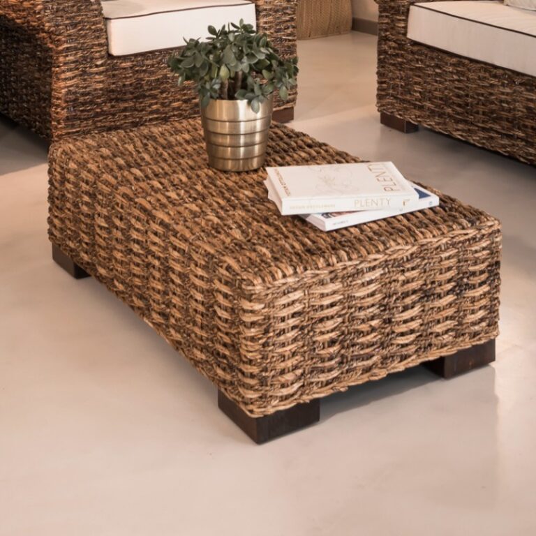 Tavolino Ambassador Rattan Naturale