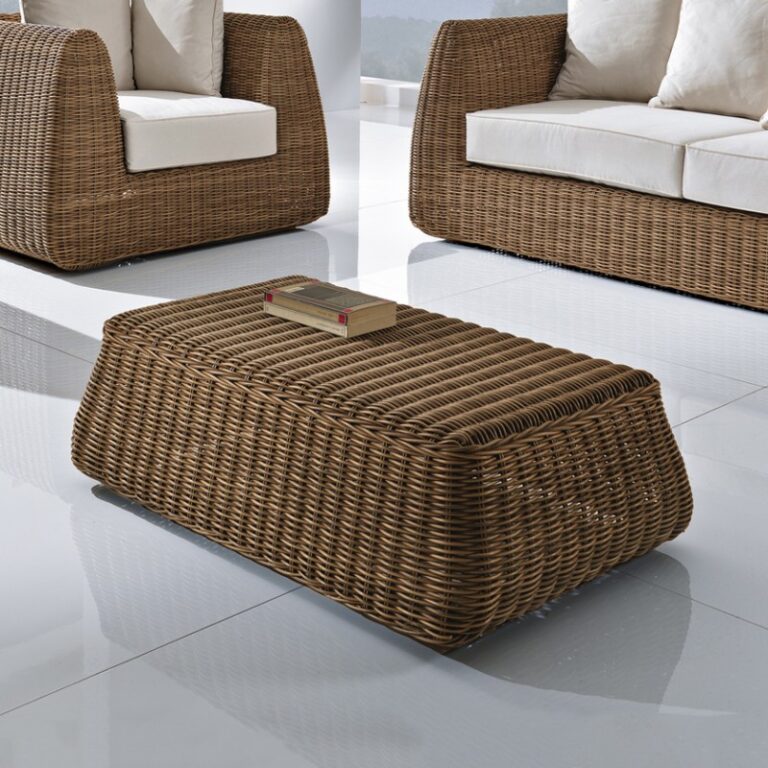 Tavolino Cactus Rattan Sintetico