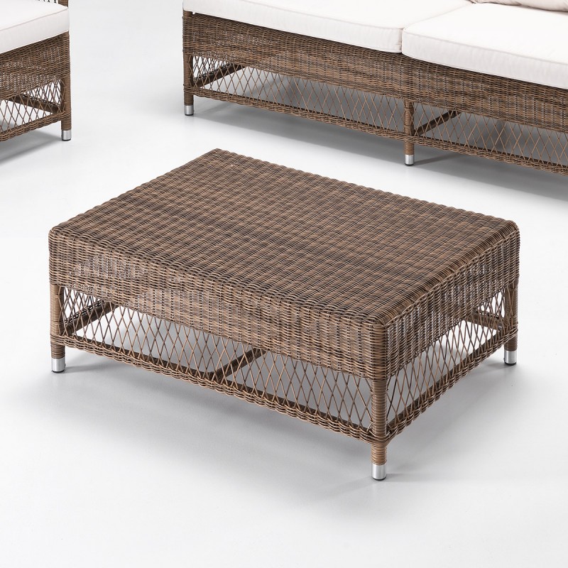 Tavolino Camille Rattan Sintetico