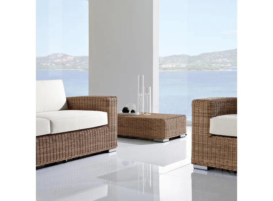 Tavolino Penelope Rattan Sintetico - immagine 4