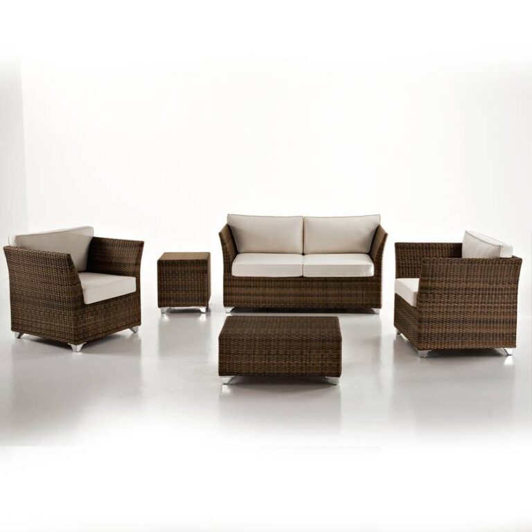 Set Salotto Don Pepe Rattan Sintetico Croco