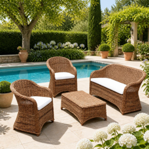 Set Charlie Rattan Sintetico