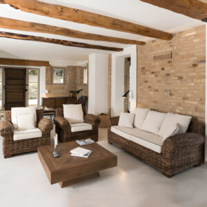 Set Salotto Ambassador 2P Banano Naturale