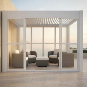 Laterale Pergola in Policarbonato