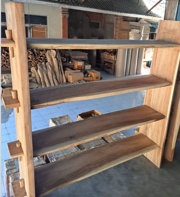 Libreria Legno Acacia