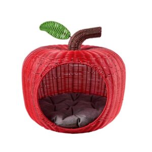 Cuccia Per Animali Mela Rossa