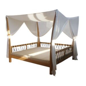 Gazebo Letto Seoul Teak