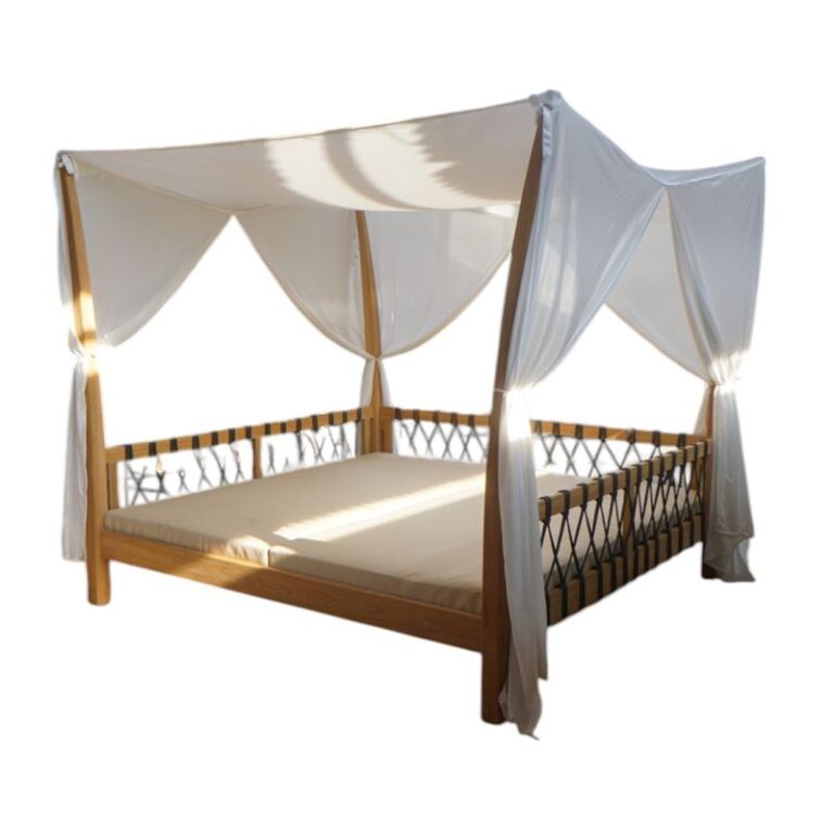 Gazebo Letto Seoul Teak