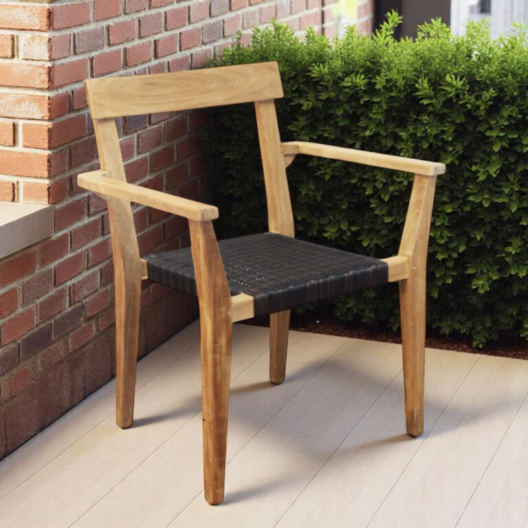 Poltrona Deli Impilabile Teak