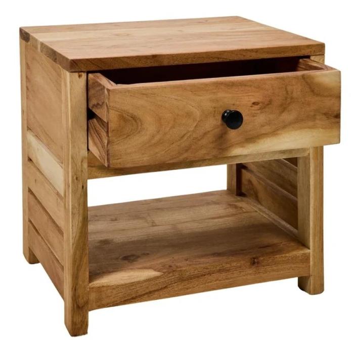 Set 2 Comodini Funchal Acacia - immagine 3