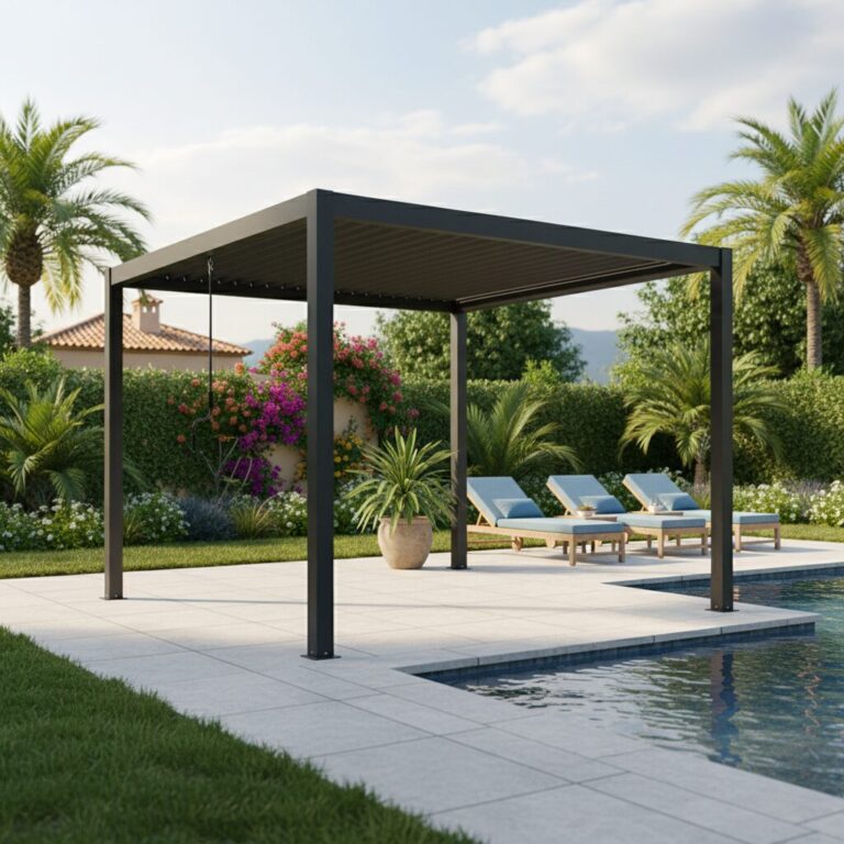 Pergola Bioclimatica 3×4 Double H250 Antracite