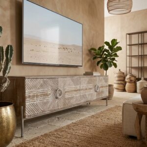 Porta Tv Mango Bianco 180