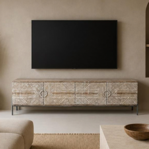 Porta Tv Mango Bianco 180
