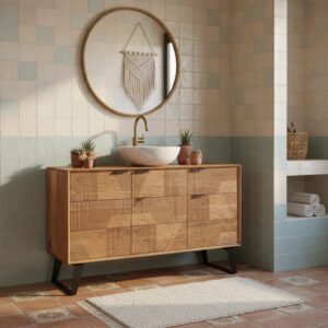 Credenza Bagno Legno 3A