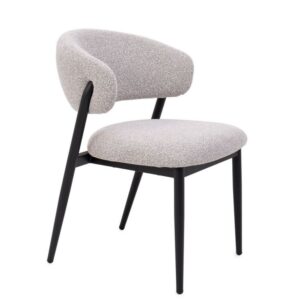 Sedia Cassandra Nero Grigio