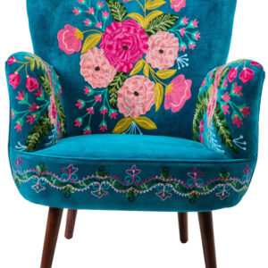 Poltrona Artemisia Ricamata Floral