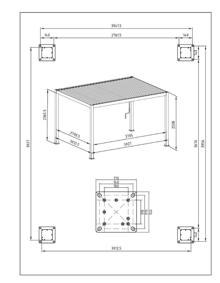Pergola Marea 3x4 Bizzotto - immagine 9