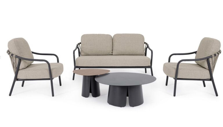SET2 TAVOLINO HAYDEN 60X60+D90
