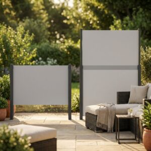 Frangivento Vetro Elevabile Pergola