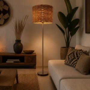 Lampada Alta Rattan