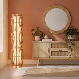 Lampada Onda Bambù 2