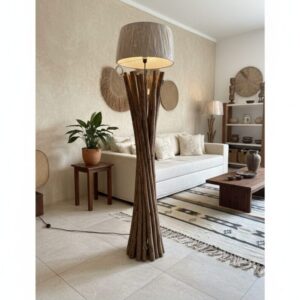 Lampada Radice Teak h220