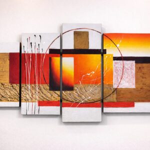 Quadro Astratto Rosso