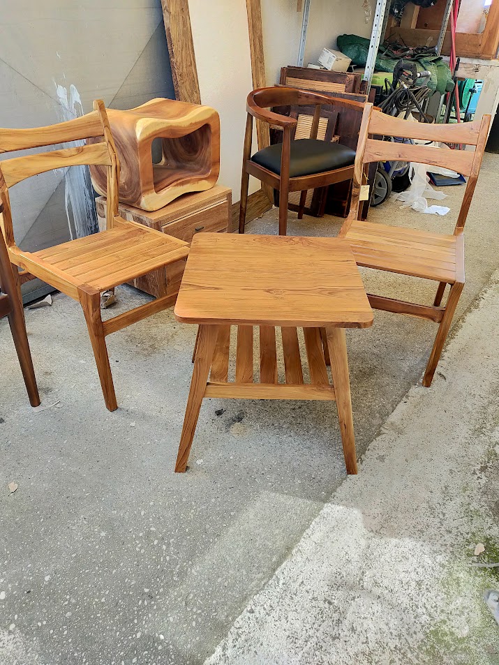 Set Salotto Giardino Teak