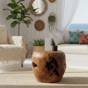 Tavolino Basso Radice Teak