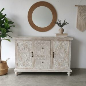 Credenza Teak Decapata 2A-2Css