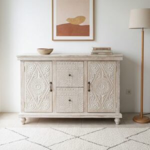 Credenza Teak Decapata 2A-2Css