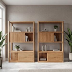 Libreria Emily Teak