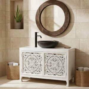 Mobile Bagno Oriente 2 White