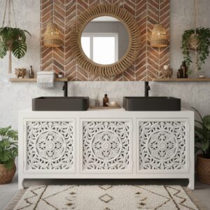 Mobile Bagno Oriente 4 White