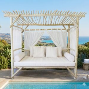 Gazebo Letto Cosmopolitan Teak