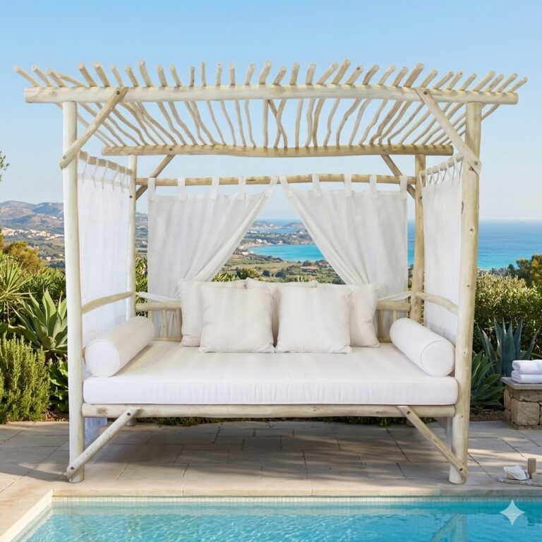Gazebo Letto Cosmopolitan Teak
