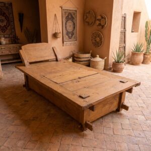 Letto Dote Teak Antico