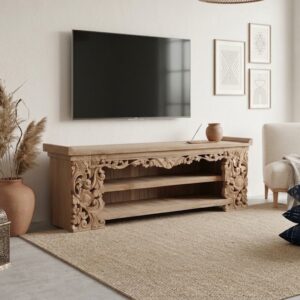 Mobile Porta Tv Teak Ric 160