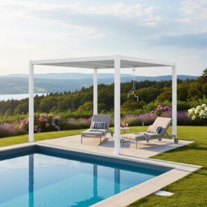 Pergola Bioclimatica 3x3 Bianco