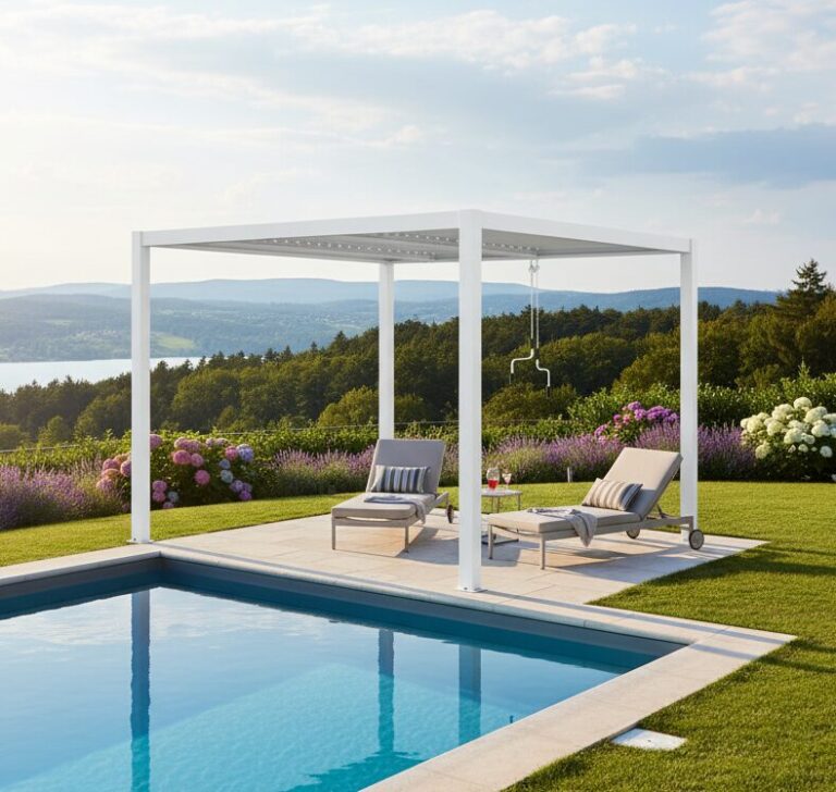 Pergola Bioclimatica 3×3 Bianco