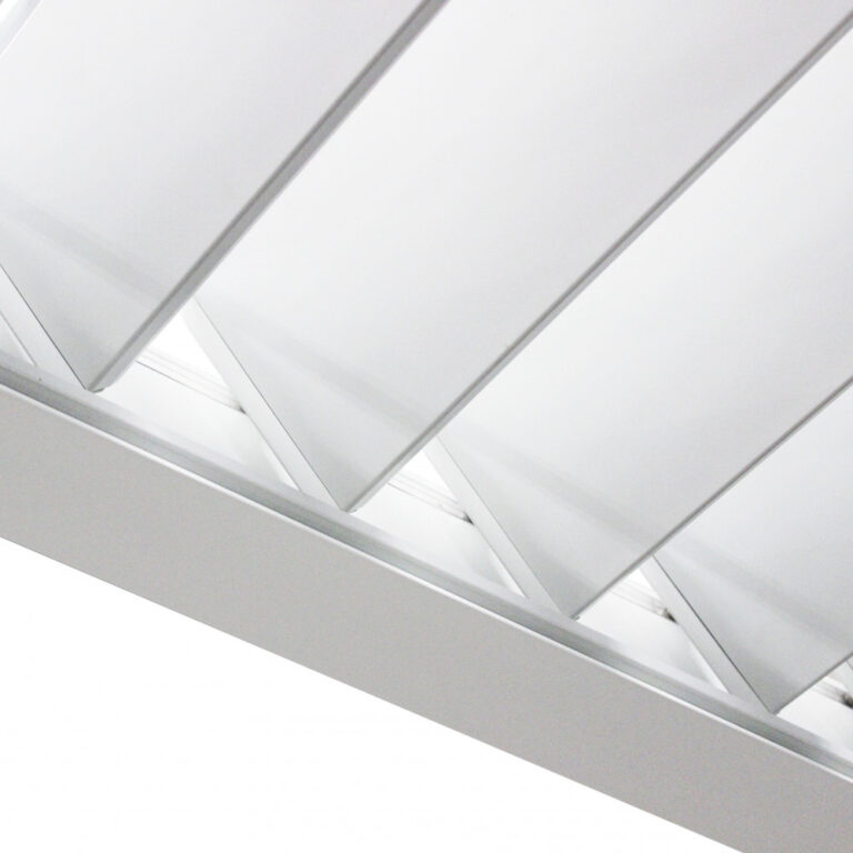Pergola Bioclimatica 3×3 Doppia Lamella Bianco