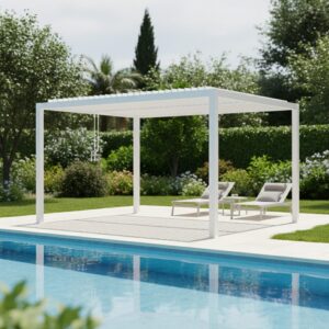 Pergola Bioclimatica 4x4 Bianco