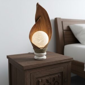 Lampada Foglia Cocco h 48