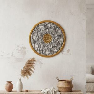 Quadretto Mandala Fiore 2