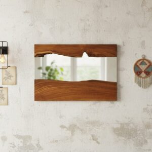 Specchio Legno Teak 70